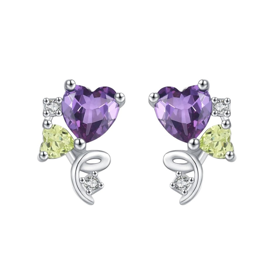 Aretes Topos En Plata 925 Elegancia Diaria