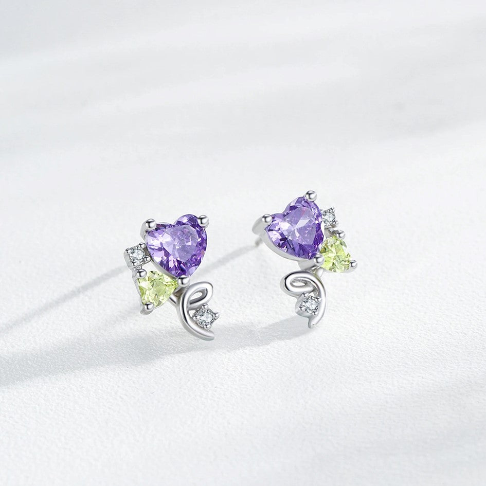 Aretes Topos En Plata 925 Elegancia Diaria