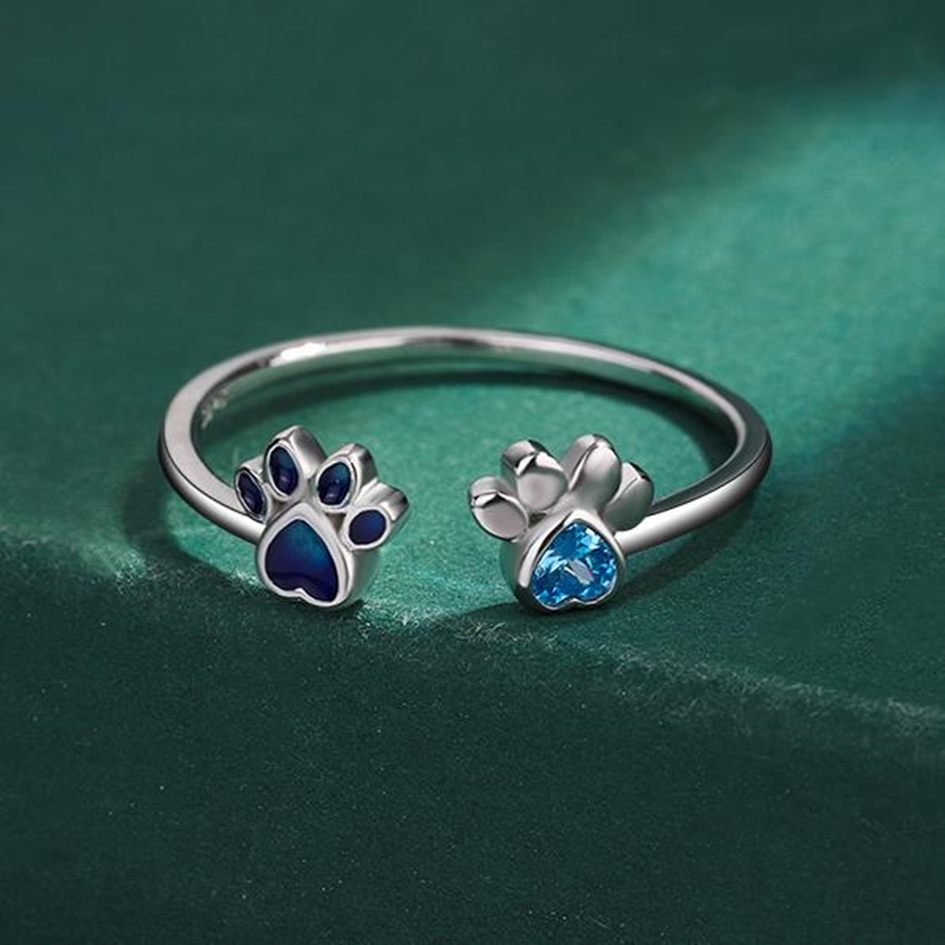 Anillo Huella Mascota