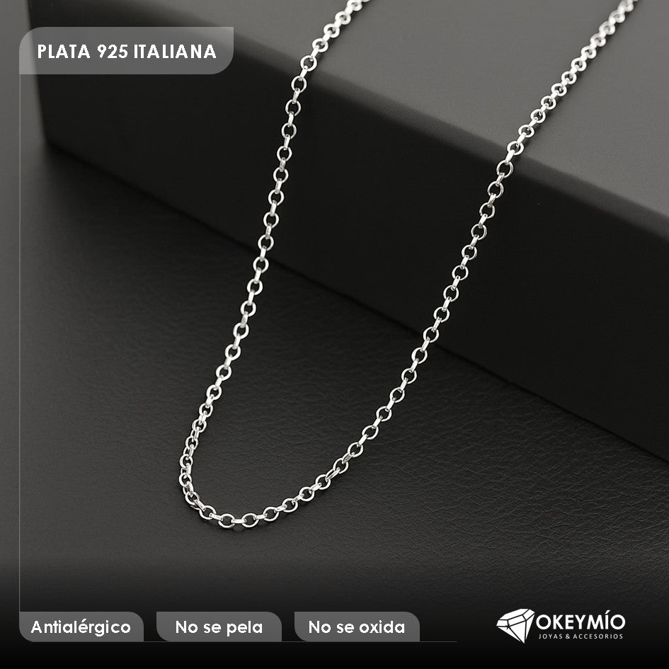 Cadena Tejido Rolo (45cm)
