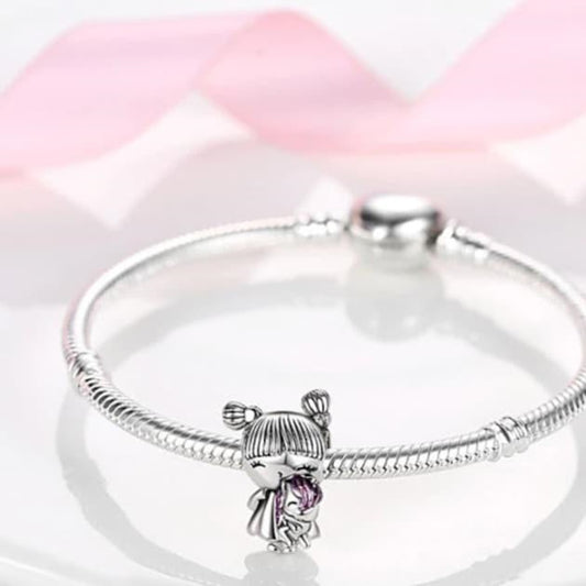 Niña Con Movimiento Unicornio