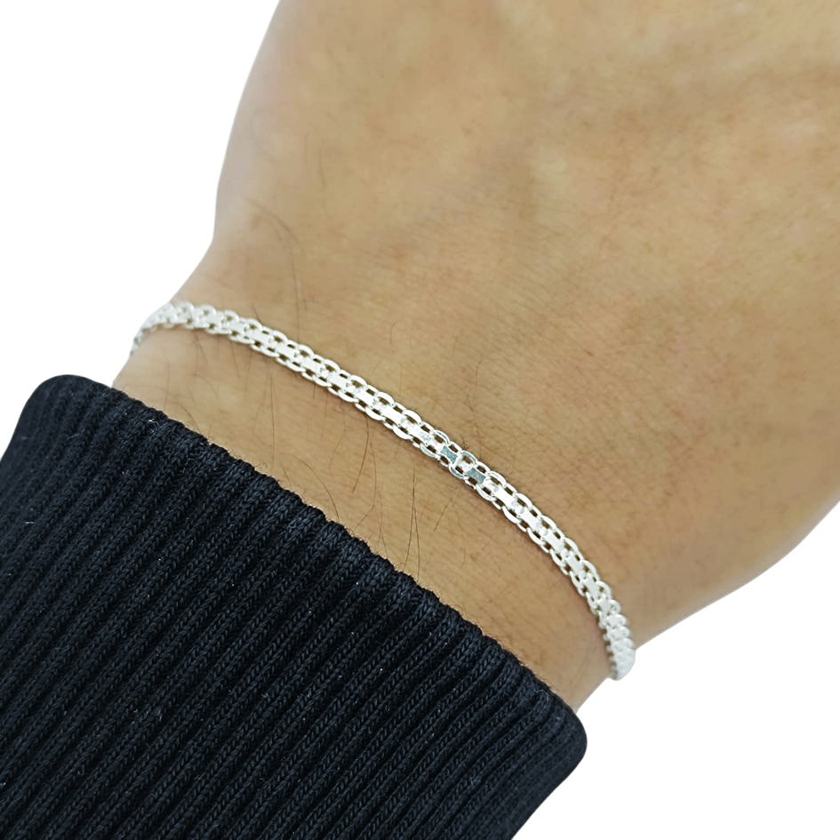 Pulsera Chinesca Plata 925 Italiana