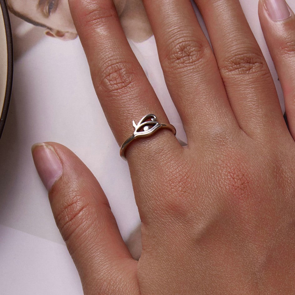 Anillo Ajustable En Plata 925