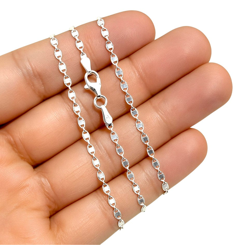 Cadena Tejido Brillos (50cm)