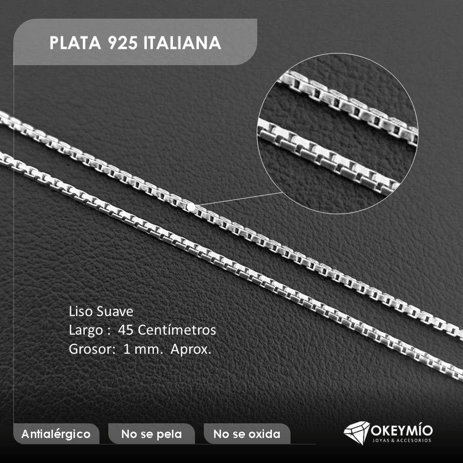 Cadena Tejido Veneciana (40cm)