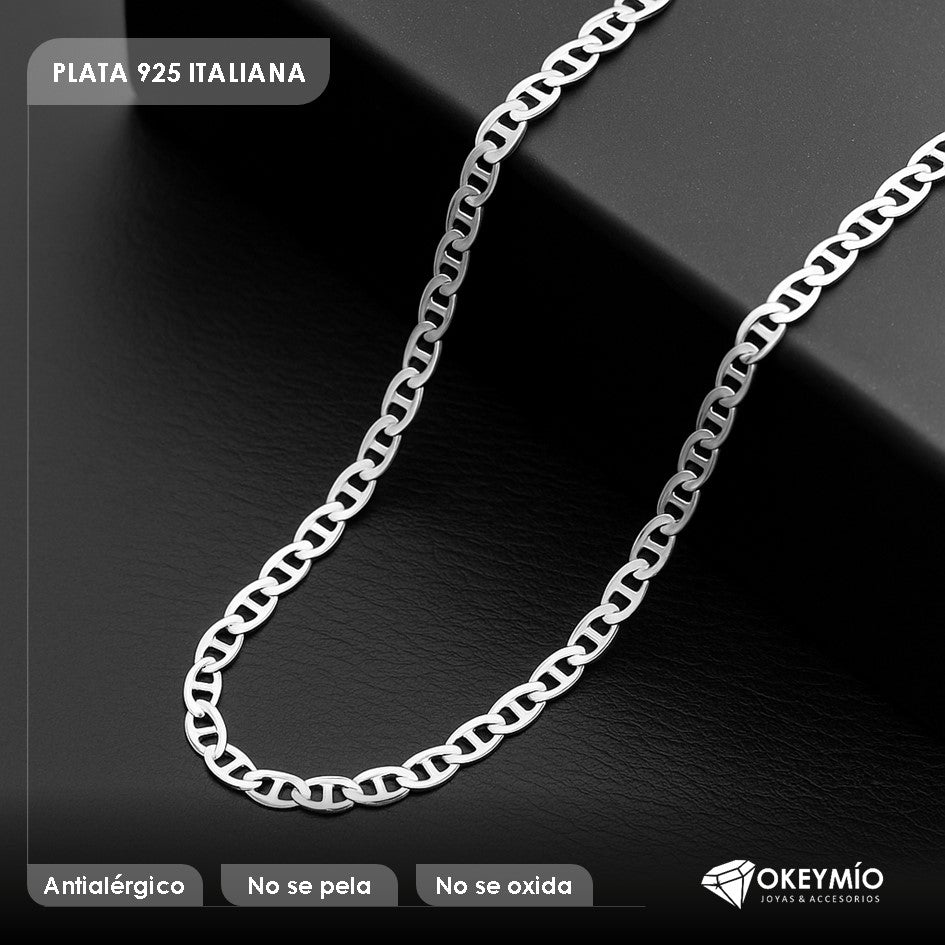 Cadena Tejido Escalera (60cm)