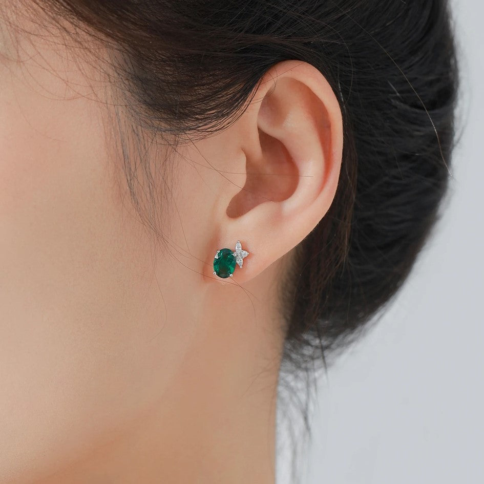Aretes Topos En Plata 925