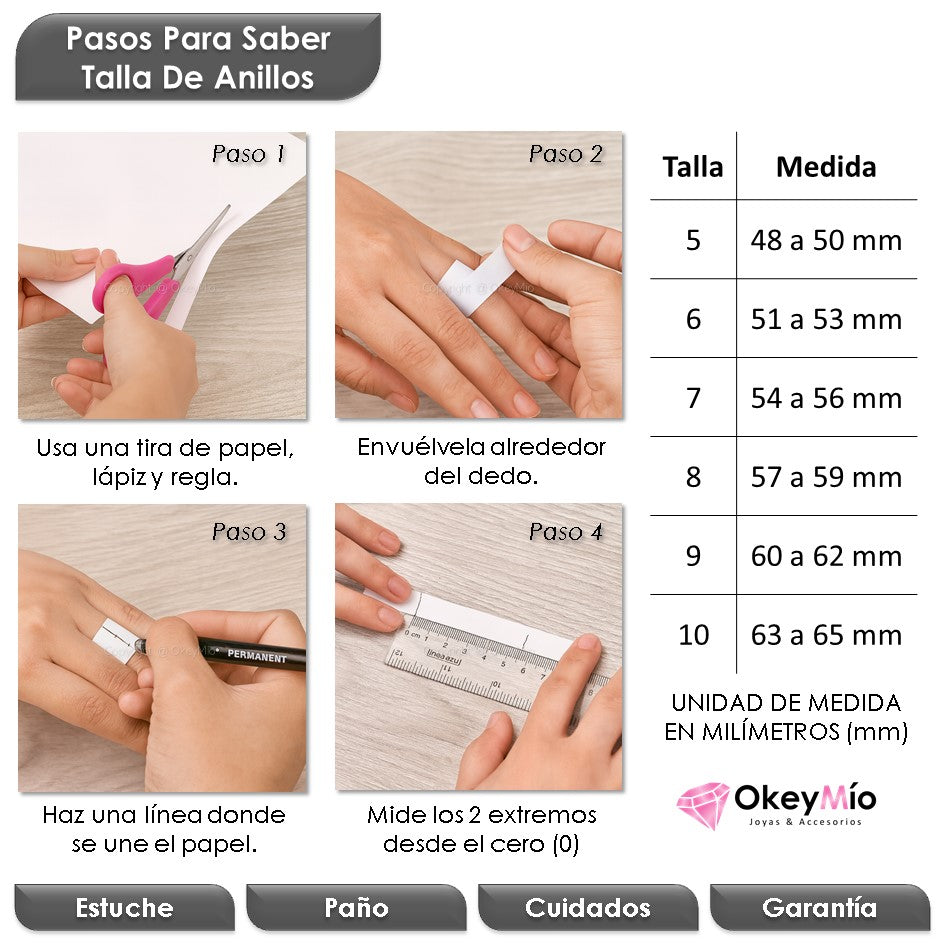 Anillo En Plata 925 En Baño de Oro 18k