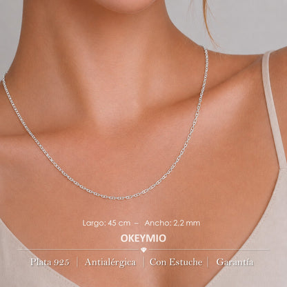 Cadena Tejido Ancla (45cm)