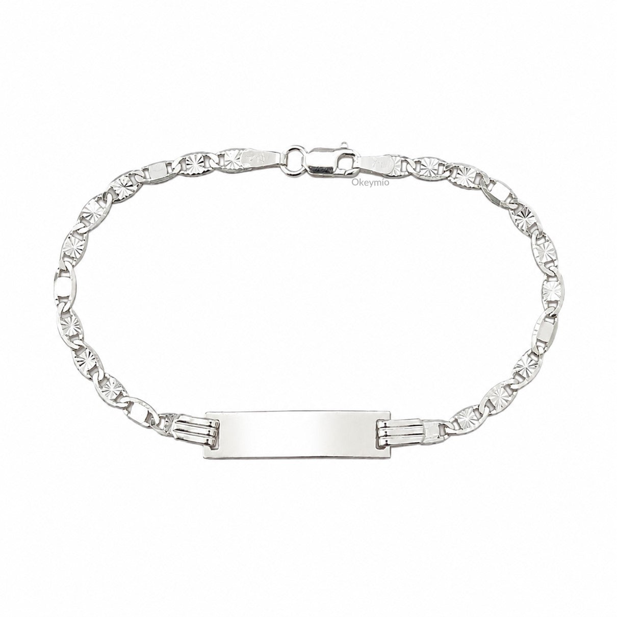 Pulsera Manilla Esclava Plata 925 Hombre, Mujer, Unisex