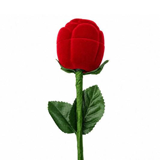 Estuche Rosa Romántica para Anillo