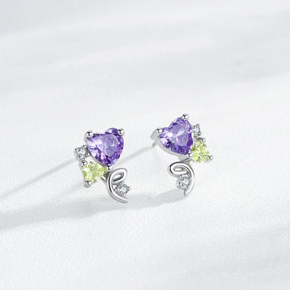 Aretes Topos En Plata 925 Elegancia Diaria