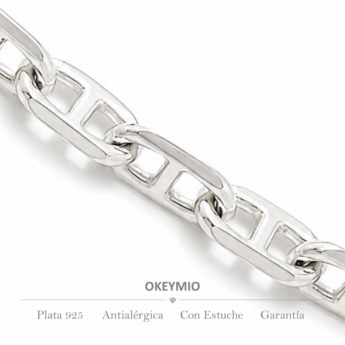Cadena Tejido Ancla (45cm)