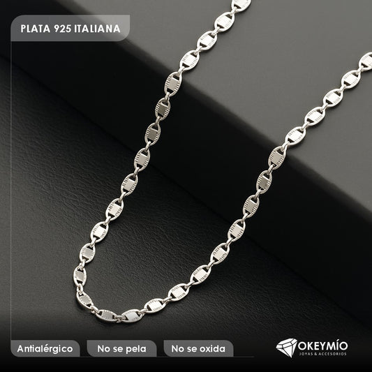 Cadena Tejido Brillos (50cm)
