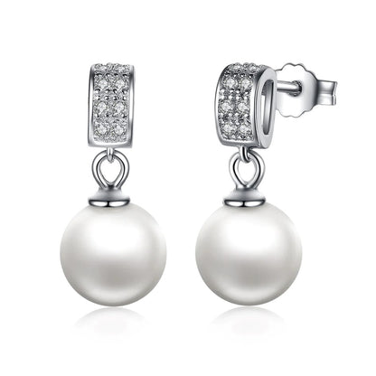 Aretes Perla Shell