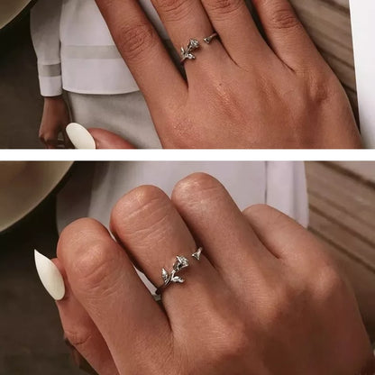 Anillo Rosa Ajustable