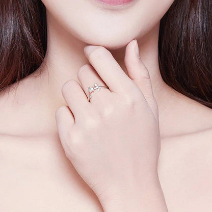 Anillo Rosa Ajustable