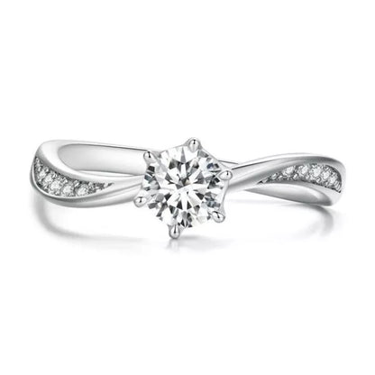 Anillo Compromiso Para Mujer Con Circones