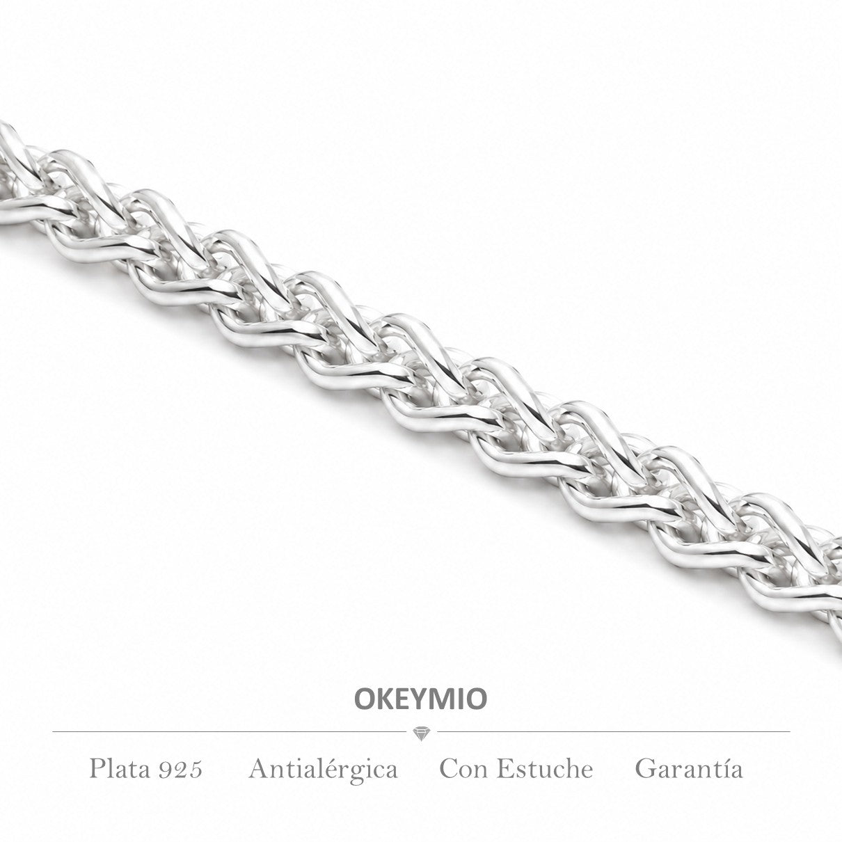 Cadena Tejido Trenzado (45cm)
