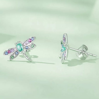 Aretes Libélula