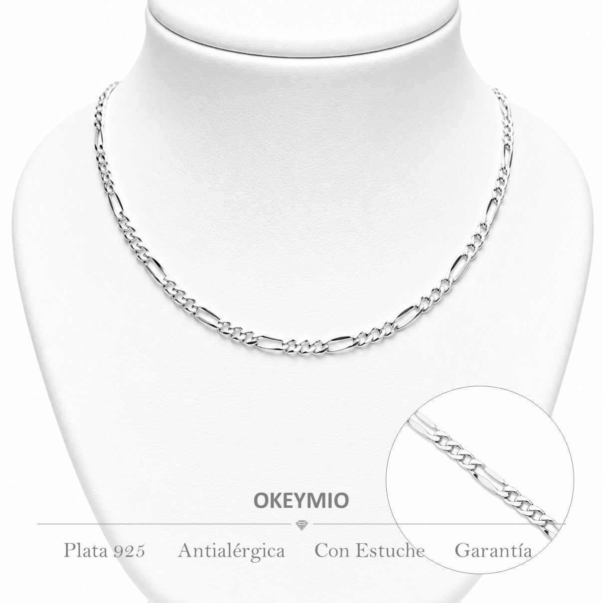 Cadena Tejido Cartier (50cm)