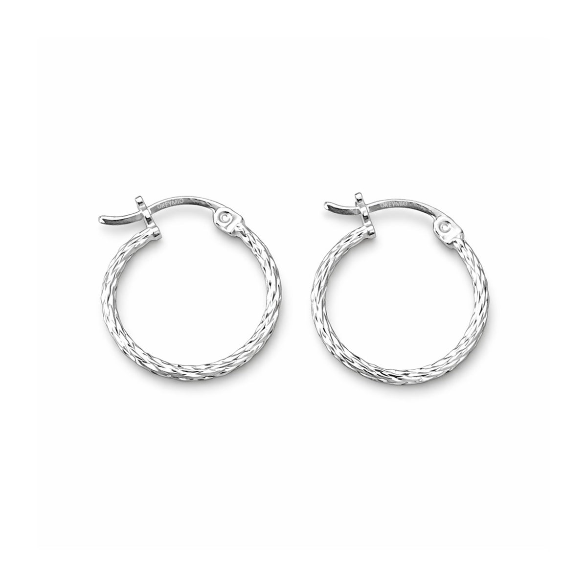 Aretes Aro Candonga En Plata 925