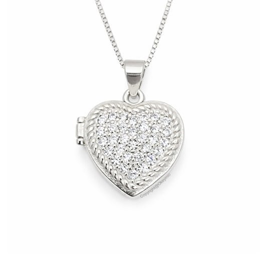 Dije Relicario Plata 925 Guarda Foto Amor Regalo