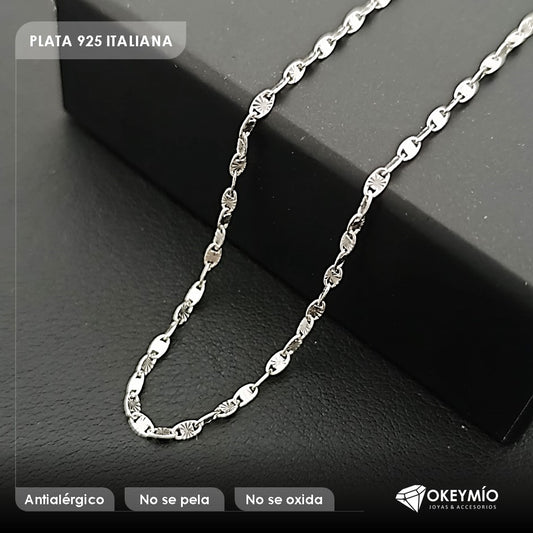 Cadena Tejido Estrella (45cm)