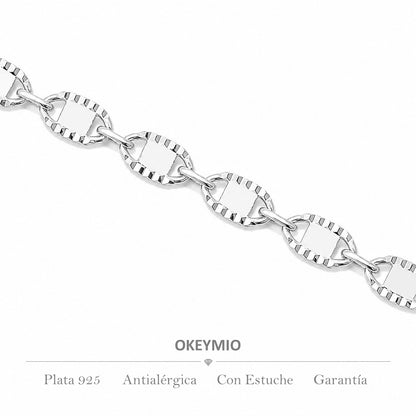 Cadena Tejido Brillos (50cm)