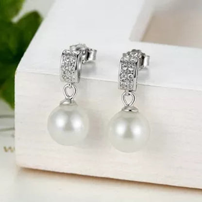 Aretes Perla Shell