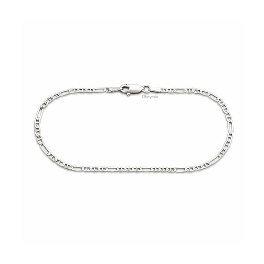 Pulsera Tipo Cartier En Plata 925 Italiana