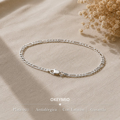 Pulsera Tipo Cartier En Plata 925 Italiana