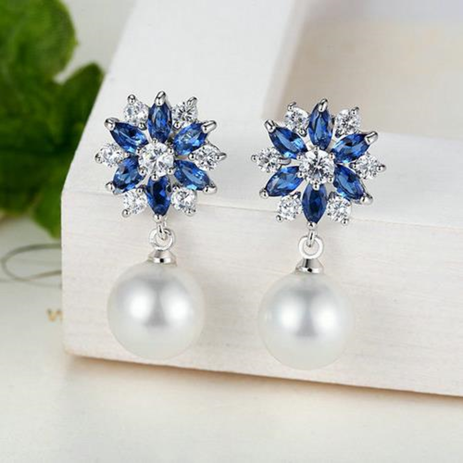 Aretes Perla Elegantes