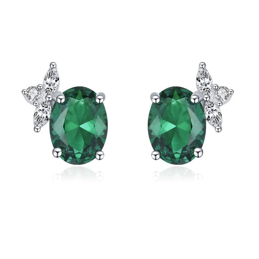 Aretes Topos En Plata 925