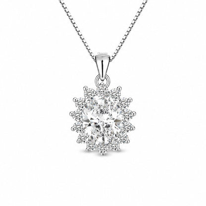 Dije y Cadena En Plata 925 Italiana Elegante