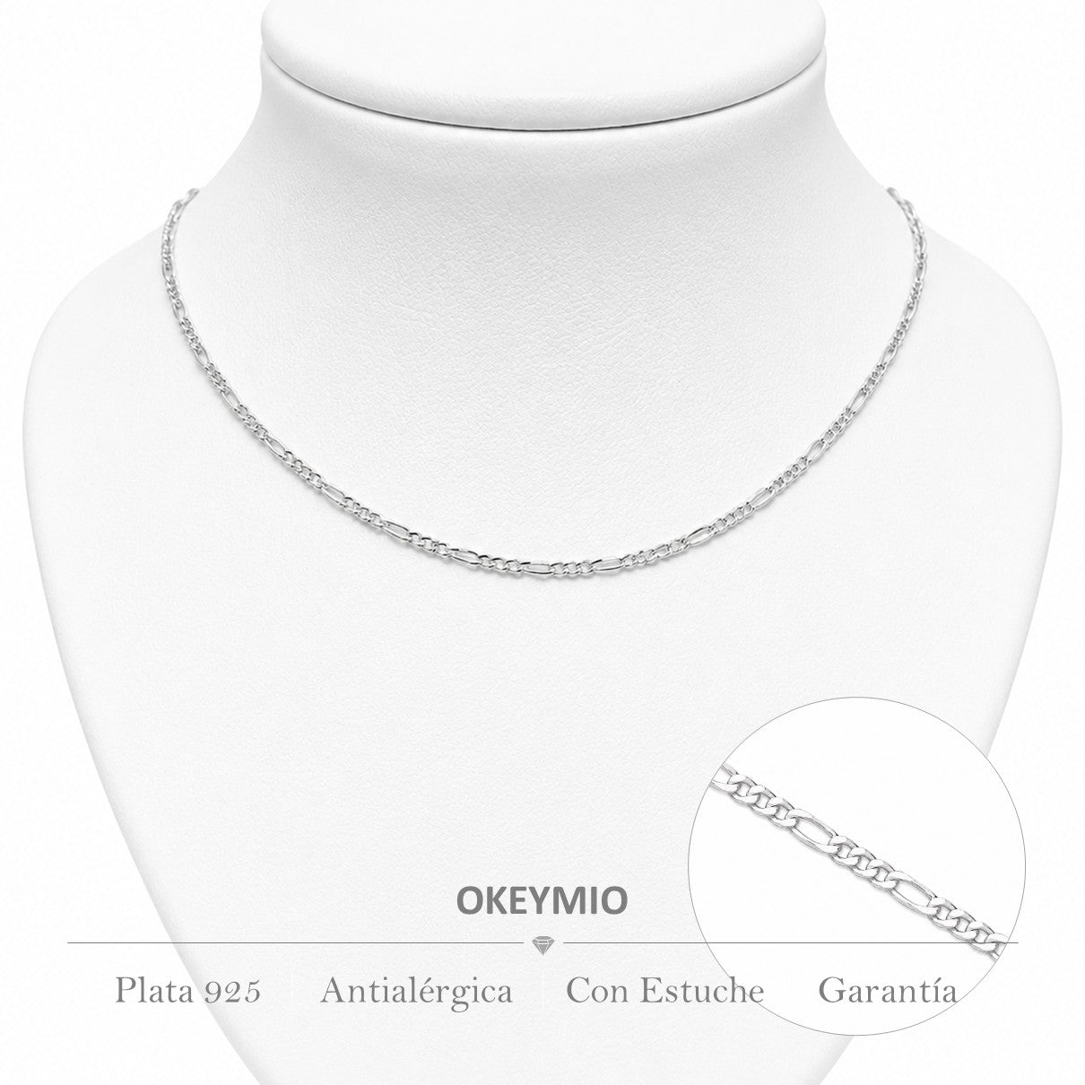 Cadena Tejido Cartier (50cm)