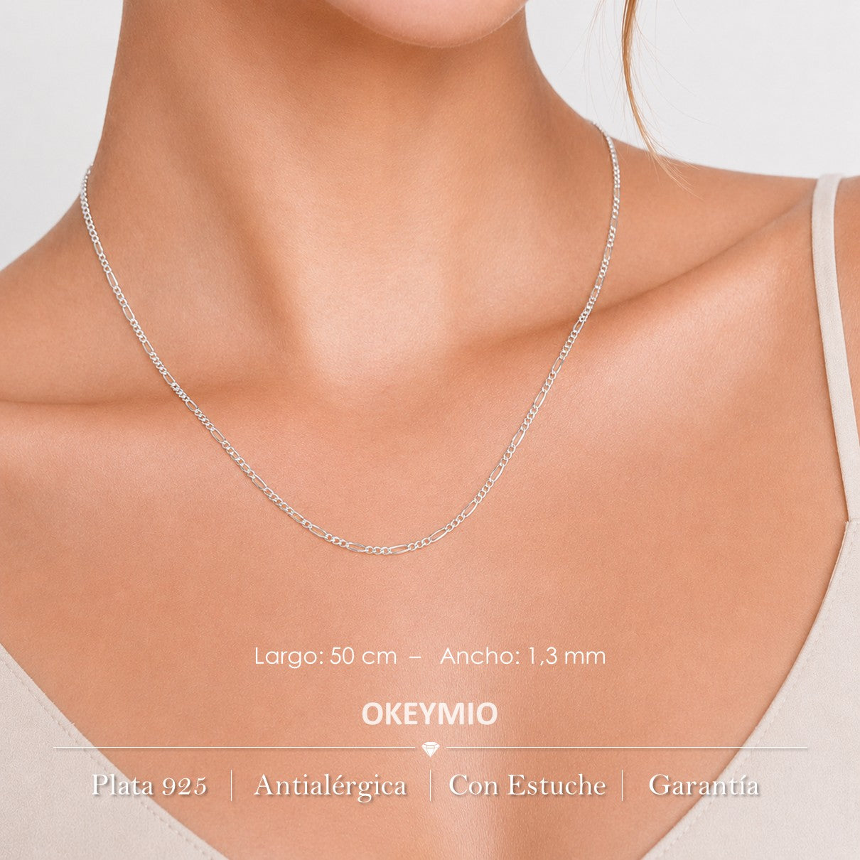 Cadena Tejido Cartier (50cm)