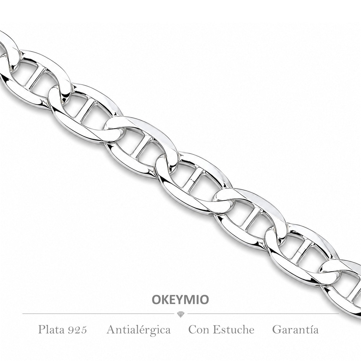 Cadena Tejido Escalera (60cm)