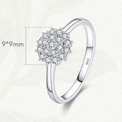 Anillo De Compromiso Mujer Zircones