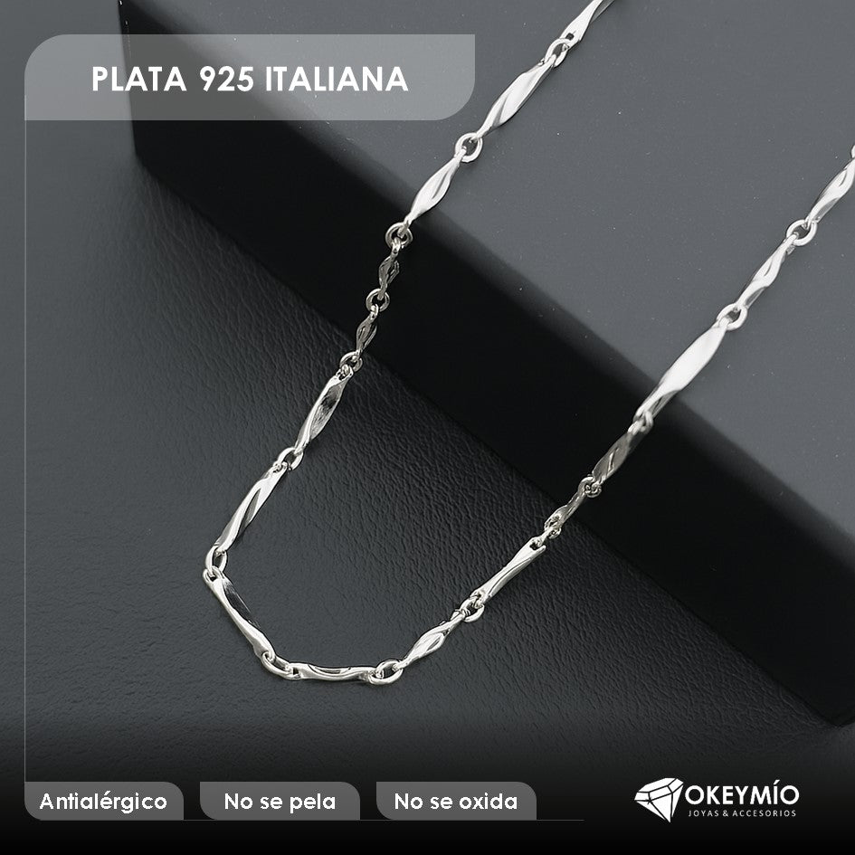 Cadena Tejido Pinsetta (45cm) (Copia)