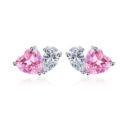 Aretes Topos En Plata 925 Premium