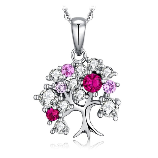 Cadena Con Dije Arbol De La Vida En Plata 925